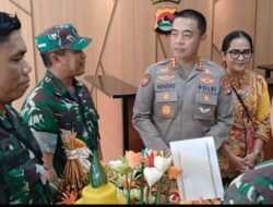Momen Hangat Ulang Tahun Perkuat Soliditas TNI Polri Mataram
