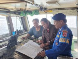 Sat Polairud Polres Bima Kota Gelar Polmas Perairan, Pastikan Keselamatan Pelayaran di Pelabuhan Sape