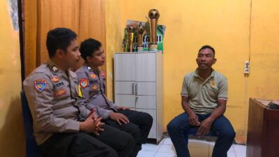 Bhabinkamtibmas Polsek Woha Perkenalkan Petugas Polmas Polres Bima Kabupaten Kepada Warga Binaan