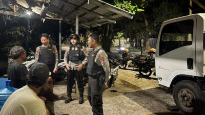 Jaga Kamtibmas Kondusif, Tim Patroli Presisi Polres Lombok Barat Sasar Titik Rawan di Kecamatan Lembar