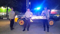 Pastikan Sitkamtimas di wilayah hukumnya aman dan Cegah Potensi Kriminalitas Polsek Woha Gelar Patroli KRYD Malam Hari