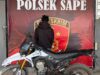 Polsek Sape Berhasil Ungkap Kasus Penggelapan Sepeda Motor CRF, Terduga Pelaku dan Barang Bukti Diamankan