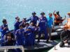Ditpolairud Polda NTB Maksimalkan Pengamanan Porprov NTB 2026 Cabang Olahraga Fin Swimming di Perairan Tawun