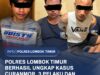 POLRES LOMBOK TIMUR BERHASIL UNGKAP KASUS CURANMOR, 3 PELAKU DAN 9 UNIT SEPEDA MOTOR DIAMA