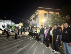 Patroli Rinjani Strong Point Polres Bima Kota Ciptakan Rasa Aman di Malam Minggu