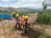 Komitmen Memajukan Sektor Pertanian, Bhabinkamtibmas Polsek Belo Hadiri Peletakan Batu Pertama Program Percepatan Peningkatan Tata Guna Air Irigasi (P3-TGAI).