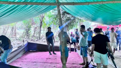 Tim Opsnal Sat Reskrim Polres Bima Kota Bubarkan Judi Sabung Ayam di Sambinae, Amankan Barang Bukti