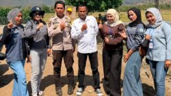 Bhabinkamtibmas Polsek Woha Hadiri Peletakan Batu Pertama Program Percepatan Peningkatan Tata Guna Air (P3-TGAI)