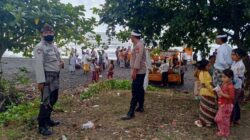 Polsek Tambora Menggelar Pengamanan Umat Hindu Yang Melaksanakan Ibadah di Pura Segara