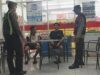 Polsek Pemenang Gelar Patroli Blue Light di Area Pertokoan Alfamart Patim