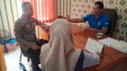 Tingkatkan kemampuan literasi hukum , Kasi humas terima kunjungan silaturahmi sikum polres sumbawa barat