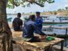 Satpolairud Polres Bima Kabupaten Implementasi Program Binmas Sambangi Warga Pesisir dan Nelayan di Perairan Teluk Bima