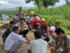 Bhabinkamtibmas Polsek Monta Hadiri Undangan Peletakan Batu Pertama Pembangunan Irigasi di So Safahu Desa Sondo