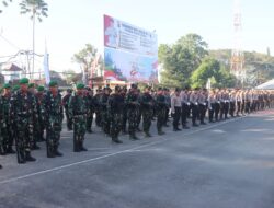 Polresta Loteng Gelar Upacara Peringatan Hari Bhayangkara ke-80. ‎