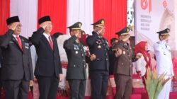 Kapolresta Lombok Tengah Hadiri Peringatan Proklamasi Kemerdekaan Indonesia ke-81 di Kantor Bupati