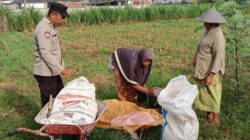 Dukung Ketahanan Pangan Nasional, Polsek Labuapi Gerakkan Warga Desa Karang Bongkot