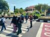 Polsek Gangga Laksanakan Gatur Lantas “Rawan Siang” di Jalan Raya Kecamatan Gangga