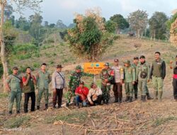SINERGITAS TNI-POLRI DAN SPTN II TAMAN NASIONAL TAMBORA PERKUAT PENGAWASAN KAWASAN HUTAN