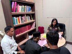 SAT RESNARKOBA POLRES DOMPU LIMPahkan TERSANGKA DAN BARANG BUKTI TAHAP II KE KEJARI DOMPU