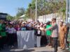 Semarakkan HUT RI ke-81, 600 Pelajar Ikuti Lomba Gerak Jalan Cepat Tepat di Lape, Kapolsek Pimpin Langsung Pengamanan