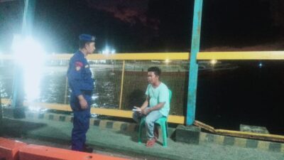 Sat Polairud Polres Lombok Utara Gelar Patroli Dialogis di Pelabuhan Bangsal