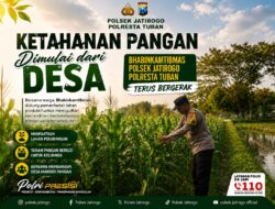 Polri dukung progam Astacita, Polsek Jatirogo Polresta Tuban Turun Cek Tanaman jagung Warga di Desa Ketodan