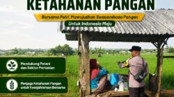 Bhabinkamtibmas Polsek Tuban Perkuat Sinergi dengan Petani Dukung Ketahanan Pangan Nasional