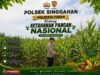 Polsek Singgahan Polresta Tuban Turun Cek Tanaman jagung Warga di Desa Mulyoagung