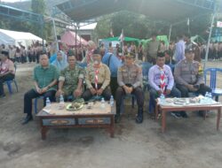POLSEK KEMPO MONITORING PEMBUKAAN KEMAH AKBAR PRAMUKA, 1.200 PESERTA IKUT BERKEMAH