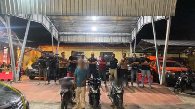 Unit Reaksi Cepat Puma Jatanras Ditreskrimum Polda NTB Gagalkan Jaringan Curanmor dan Penadah, Tiga Unit Sepeda Motor Disita