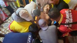 Polsek Pekat Tangani Penemuan Warga Meninggal Dunia di Teras Rumah, Polisi Lakukan Olah TKP dan Pemeriksaan Medis