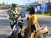 Tingkatkan Kesadaran Berlalu Lintas, Unit Kamsel Sat Lantas Polres Sumbawa Barat Gelar Kampanye Keselamatan dan Imbauan Humanis