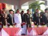Kapolres Bima Kabupaten AKBP Muh. Anton Bhayangkara Gaisar S.I.K.M.H., Hadiri Upacara Penurunan Bendera HUT Kemerdekaan RI Ke-81