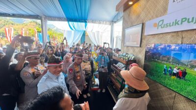 Polri Dorong Percepatan Swasembada Bawang Putih, Tanam Serentak dan Panen Raya di Sembalun