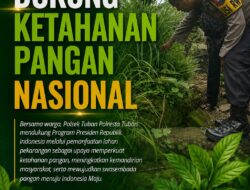Polsek Tuban Dukung Ketahanan Pangan Nasional melalui Pemanfaatan Lahan Pekarangan