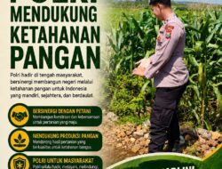 Polri Dukung Astacita, Polsek Merakurak Polres Tuban Turun Cek Tanaman Jagung Warga di Desa Tuwiri Wetan