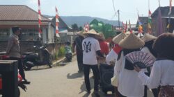 Memeriahkan HUT RI Ke – 81 Polsek Seteluk Aktif Mengamankan Pawai Karnaval dan Budaya