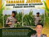 Bhabinkamtibmas Polsek Kenduruan Polresta Tuban Cek Perkembangan Tanaman Jagung, Dukung Program Ketahanan Pangan Nasional