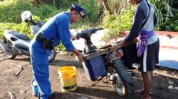 Sat Polairud Polres Dompu Berikan Pelayanan dan Pengamanan Aktivitas Masyarakat di Perairan Calabai