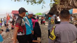 Polsek Kempo Amankan Pembukaan Lomba Perahu Dayung Tingkat Kabupaten Dompu