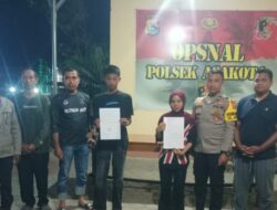 Bhabinkamtibmas Polres Bima Kota Fasilitasi Problem Solving, Warga Sepakat Berdamai