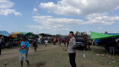 Polisi Amankan Tradisi Barapan Kebo di Sumer Payung, Semarakkan HUT RI ke-81 dengan Meriah dan Kondusif