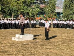Polri Go To School, Polsek Rasanae Barat Edukasi Pelajar SMKN 2 Kota Bima
