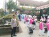Polsek Praya Amankan Kegiatan Jalan Santai SDN 22 Praya, Pastikan Berlangsung Aman dan Tertib