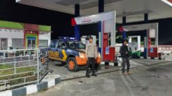 Polsek Praya Barat Daya Patroli SPBU, Antisipasi 3C dan Gangguan Kamtibmas