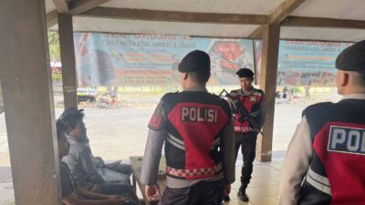 Sat Samapta Polres Sumbawa Barat Intensifkan Patroli Dialogis di Kawasan Tana Mira, Cegah 3C