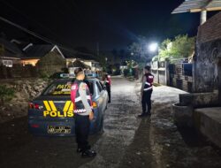 Polsek Pringgarata Tingkatkan Patroli Malam, Sasar Perkampungan Warga