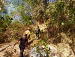 Lahan Wakaf Terbakar, TNI-Polri dan Damkar Bertindak