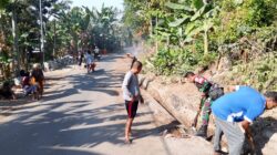 Saluran Air Guntur Macan Dibersihkan, Warga Cegah Genangan