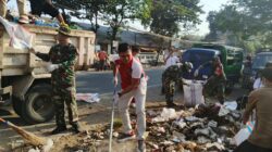 Sinergi Bersihkan Pasar Tanjung, Ciptakan Lingkungan Sehat
